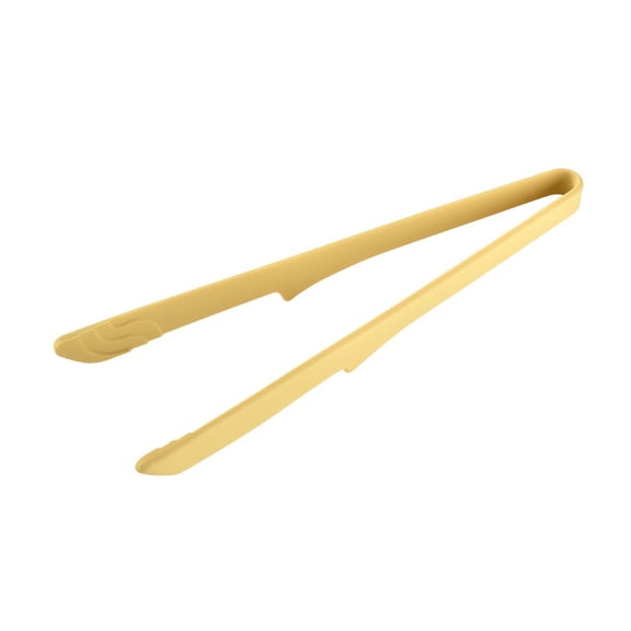 Leodye 1PCS Heat Resistant Silicone Food Tongs Non Stick Kitchen Serving Clamps for Pasta Bread Vegetables Dishwasher Safe Cooking Tool -11.22IN