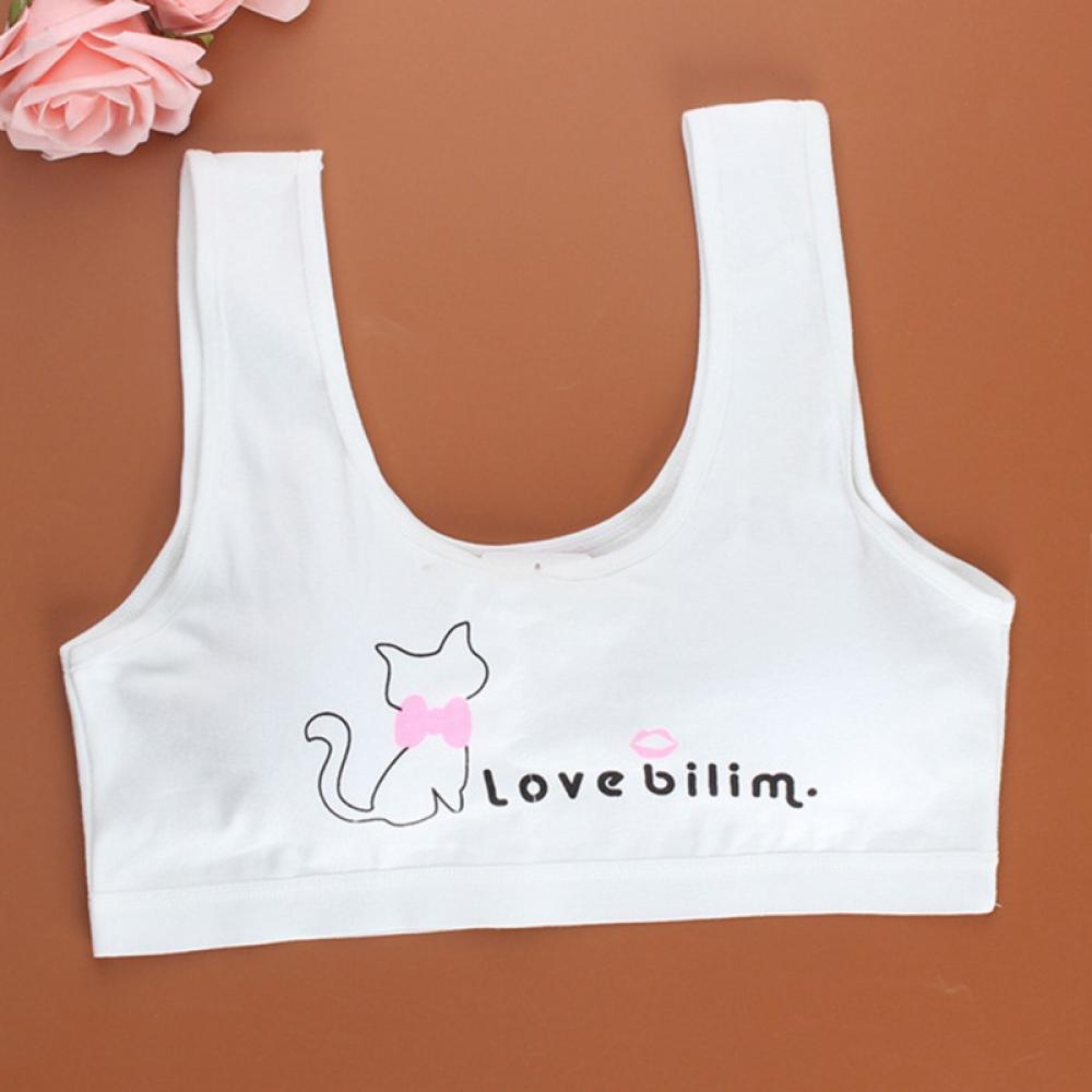 Baby Girls Bras Young Girls Underwear For Sports Wireless Small