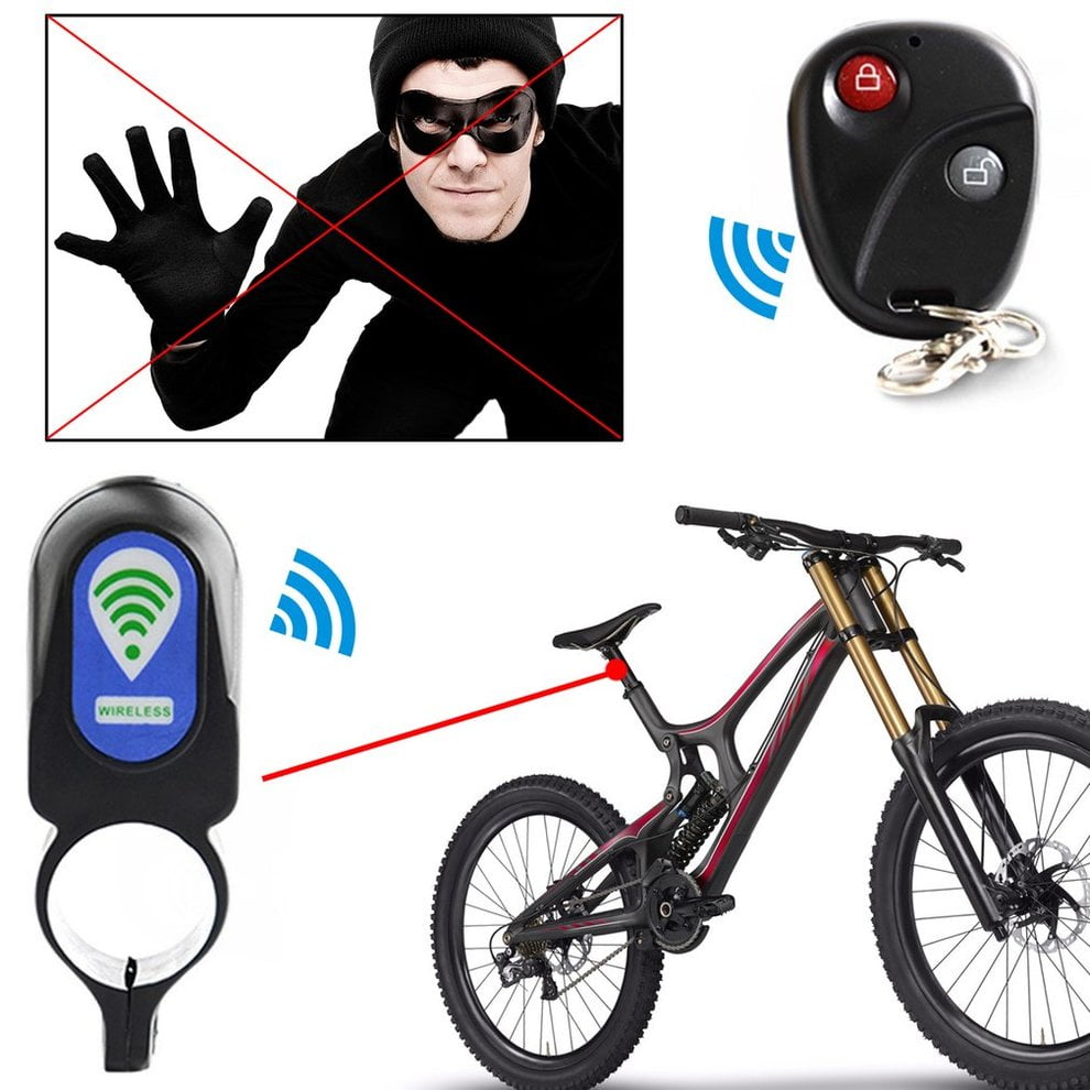 bike alarm with remote