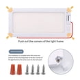 thumbnail image 2 of Panel de Luz de 12-30V LáMpara de Lectura Interior del AutomóVil Luces de Cabina de Alto Brillo para RV Coche, 2 of 5