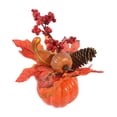 thumbnail image 2 of Descuentos Especiales en Línea, Decoraciones de Acción de Gracias Adornos de calabaza Adornos de utilería Corona de otoño Decoraciones de hojas de arce Akmoler, 2 of 9