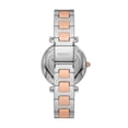 thumbnail image 3 of Fossil Ladies' Carlie Three-Hand Date Two-Tone Stainless Steel Watch (ES5156), 3 of 3