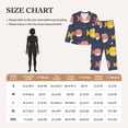 thumbnail image 5 of Uemuo Cute Puffer Fish Pattern Womens Pajama Sets,PJ Set for Women,Pajamas for Women Logo,Long Sleeve Pajama Set for Women,Soft Long Sleeve Top With Pants-Large, 5 of 9