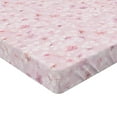 thumbnail image 4 of Ambesonne Sakura Fitted Sheet, Traditional Cherry Blossom, Twin XL Size, Pale Pink Lilac White, 4 of 5