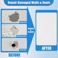 thumbnail image 5 of Drywall Repairs Kit, 6 Pieces Wall Patch Kits, 4/6/8 Inch Dry Wall Hole Repair Patch Metal Patch, Ex, 5 of 5