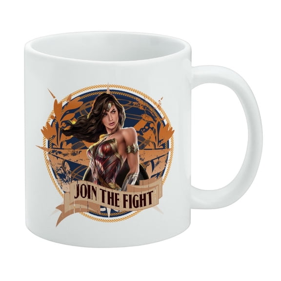 Wonder Woman Movie Join the Fight White Mug