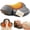 Black, variant on 3-In-1 Rechargeable Neck Massager Pillow - Pillow Massage Neck Hump For Shoulder Pain, Deep Tissue Pain Relief, With Heating And Traction Function