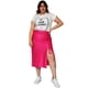 thumbnail image 5 of Falda midi con abertura (talla extra), modelo 0329 (Fiusha) fucsia 36 Roman Fashion Falda extra 0329, 5 of 6