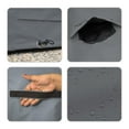 thumbnail image 4 of Covers&All BBQ Grill Cover, 12 oz Weather Resistant with Air Vents & Drawstrings, 4 of 7