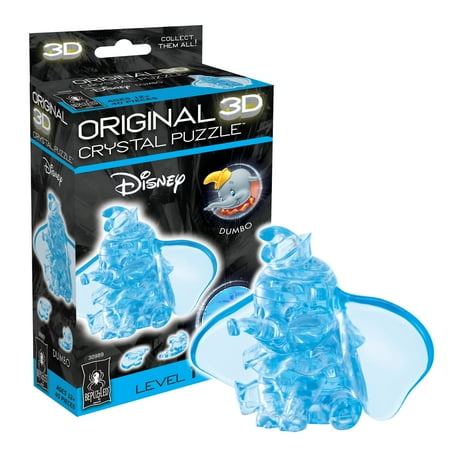 Disney Dumbo Original 3D Crystal Puzzle from BePuzzled, Ages 12 and Up