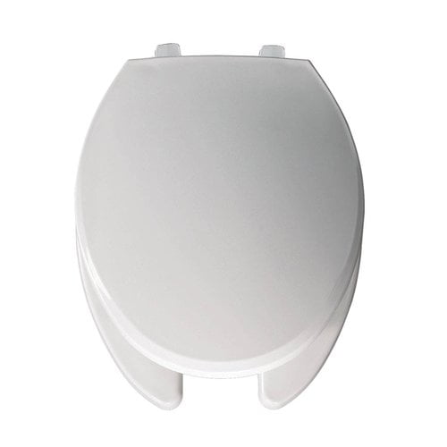 Bemis 7650T Elongated OpenFront Commercial Toilet Seat And Lid