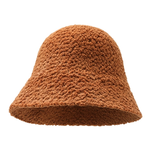 Gorro de pescador de piel sintética Desiderio para mujer
