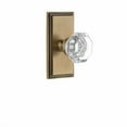 thumbnail image 3 of Grandeur Carchm_Prv_234 Carre Solid Brass Rose Privacy Door Knob Set - Bronze, 3 of 6