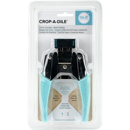 Scalloped Corner - Crop-A-Dile Corner Chomper Tool, Stub & Scallop