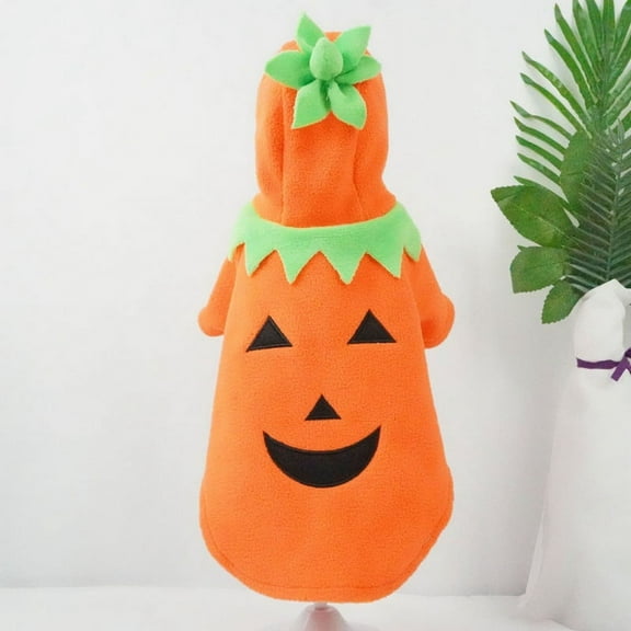 Pumpkin Costumes for Dogs, Halloween Costume for Dogs Small, Pet Cosplay Dress, Puppy y13479