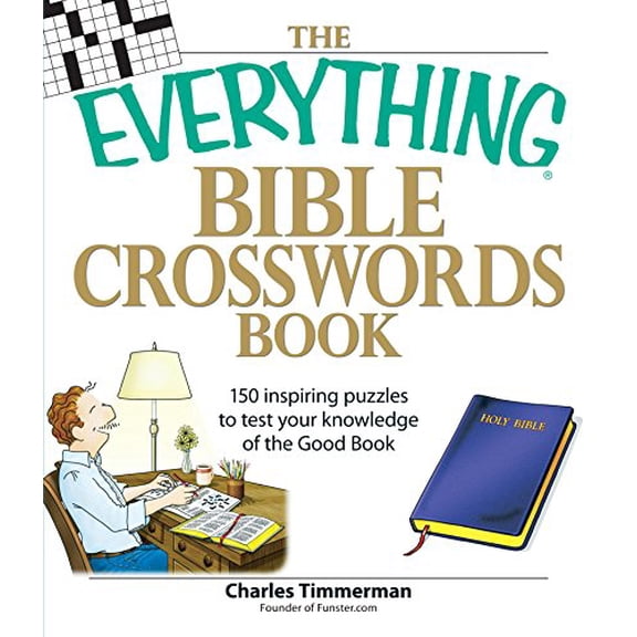 Pre-Owned The Everything Bible Crosswords Book: 150 challenging puzzles to test your knowledge of the Bible, 9781598693386, 1598693387, Paperback,