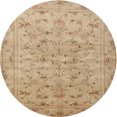 thumbnail image 1 of Ahgly Company Indoor Round Traditional Bronze Brown Persian Area Rugs, 3' Round, 1 of 6
