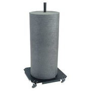New Pig Mobile Absorbent Mat Roll Holder | Portable & No-Tip | Easily and Conveniently Stores Mat Rolls Up to 20" Dia x 36" | GEN249, Black