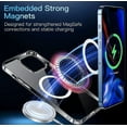 thumbnail image 7 of Magnetic Case for iPhone 15 PRO MAX CLEAR, 7 of 7