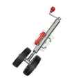 thumbnail image 3 of Double 8 Inch Jockey Wheel Swing Up Solid Rubber Wheel Capacity 1500 Lbs Caravan RV Boat Trailer Jack Parts Accessories ,Easy Operate, 3 of 6
