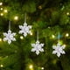 thumbnail image 4 of 10 Uds colgante de árbol DIY artesanía copo de nieve guirnalda decoración para el hogar (C2 63MM) Likrtyny Libre de BPA, 4 of 6