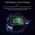 thumbnail image 6 of Car Global Position System Speedometer Digital Display Speed Meter Car HeadUp Display, 6 of 9