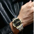 thumbnail image 2 of LAATIKUI Reloj de Cuarzo para Hombre Impermeable de Negocios Luminoso Casual para Regalo, 2 of 6