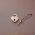 thumbnail image 5 of Diario con cerradura y llave, cerradura de combinación en forma de corazón, para niñas, diario de cuero, regalo, 5 of 5
