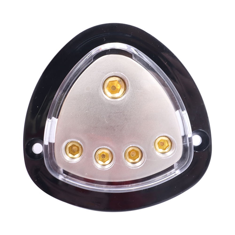 New Car Audio Power Distribution Block 4 Gauge Output Car Audio In Out