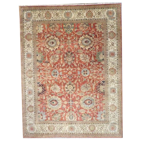 Wahi Rugs Hand Knotted Fine Persian Sherapi 9'0"x12'0" -w11268