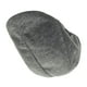 thumbnail image 5 of Boina de lino para hombre y mujer, sombrero de lino con protector solar, sombrero de conducción de taxista, estilo británico con visera (gris), 5 of 5