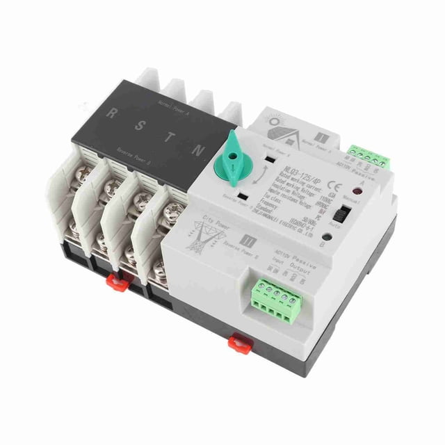 Interruptor de transferencia automática de doble Potencia ANGGREK 110VAC 63A