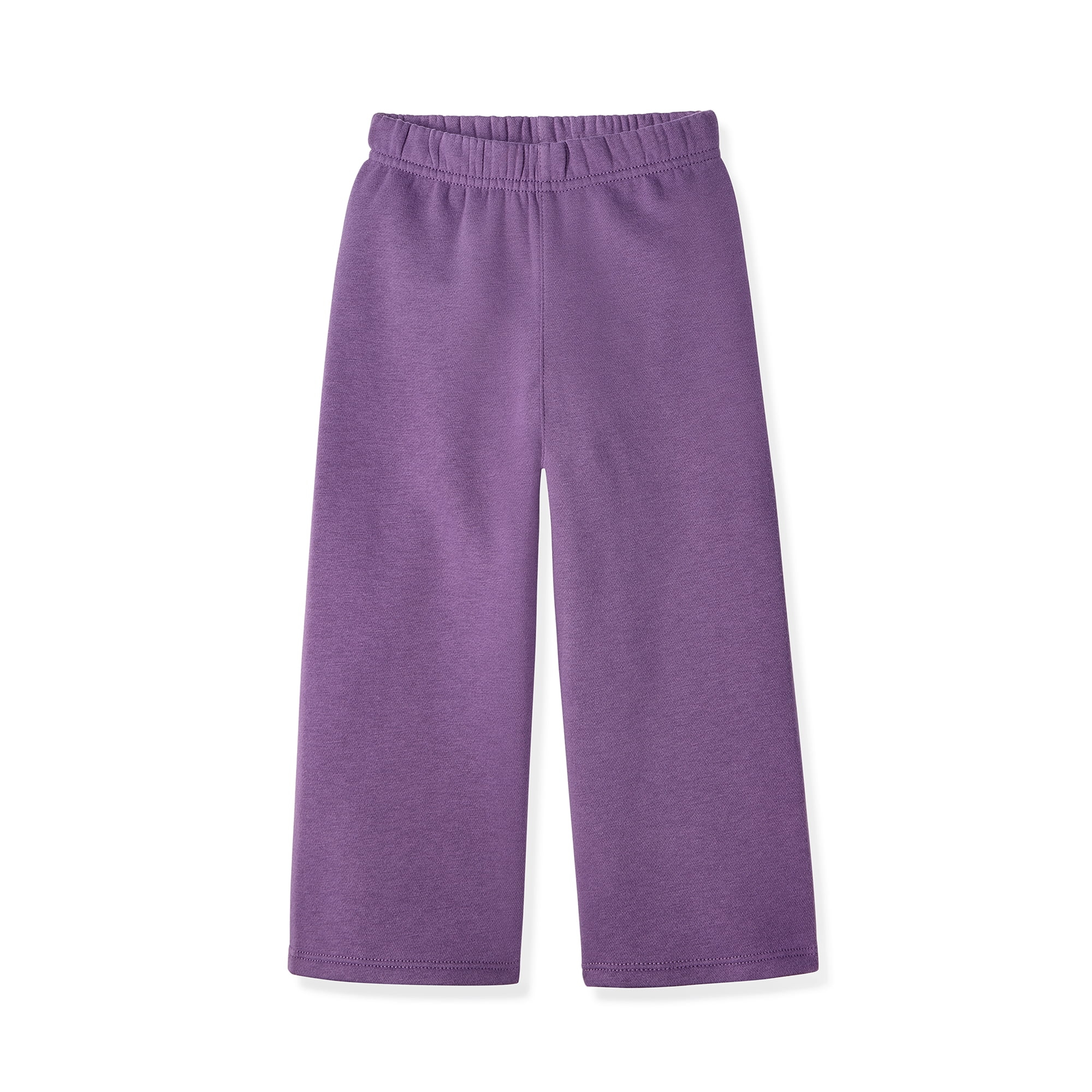 Garanimals Baby & Toddler Girls Fleece Sweatpants, Wide Leg, Sizes 0-6T