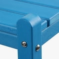 thumbnail image 3 of WestinTrends 36" Outdoor Adirondack HDPE 2-Tier Patio Side Table, Pacific Blue, 3 of 13
