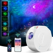 Star Projector, Bluetooth Speaker, Led Night Light with Remote Control for Bedroom New Year Gift Baby Rooms Gift