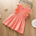 thumbnail image 3 of GERsome Toddler Kids Girls Princess Dress Floral Casual Dress Girls Party Dres, 3 of 9