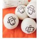 thumbnail image 1 of Bolas de lana para secadora, paquete de 6, orgánicas, de primera calidad, reutilizables, sin crueldad animal, hechas a mano, de forma justa, 1 of 5