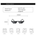 thumbnail image 5 of Gafas De Mosaico, Ropa Clásica Personalizada, Suministros A Juego, Gafas Decorativas, Juguete Divertido, Gafas De Sol Vintage Para Fiesta Scienceny FN002550-00, 5 of 5