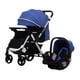 thumbnail image 1 of Carriola Plegable AOKU Ultra Premium Portabebé Azul Marino, 1 of 8
