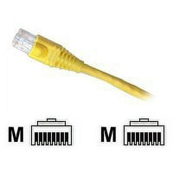 Leviton eXtreme 6 - Patch cable - RJ-45 (M) to RJ-45 (M) - 2.1 m - UTP - CAT 6 - booted, stranded - yellow