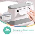 thumbnail image 4 of Toddler Potty Training Toilet with Realistic Flushing Sound, Storage Compartment and Toilet Brush for Ages 18 Months+, 4 of 8
