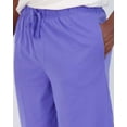 thumbnail image 4 of Real Essentials 3 Pack:Mens Cotton Ultra-Soft Knit Sleep Pajama Shorts & Lounge Wear (Available In Big & Tall), 4 of 5