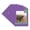 Purple Iris, variant on Pansy Purple Picture Frame Mat for 12x16 Frames - Fits 10x12 Photos - 1 Mat