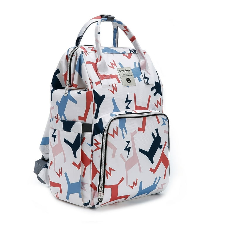 Insular top diaper backpack