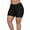 Black, variant on Beautyin Women's Plus Size Swim Shorts High Waist Boyshorts Solid Swim Trunks
