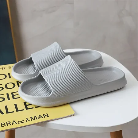 

Unisex Cloud Slides Pillow Slippers Comfortable Lightweight Open-toe Shoes For Indoor Outdoor Shower Bathroom Beach Sandals