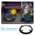 thumbnail image 3 of WASHWEPE Soporte De Hierro Fundido Para De Gas Negro Con Antideslizante Y Fácil Instalación, 3 of 8