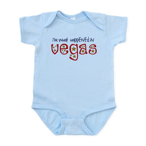 CafePress - I'm What Happened In Vegas Infant Bodysuit - Baby Light Bodysuit, Size Newborn - 24 Months