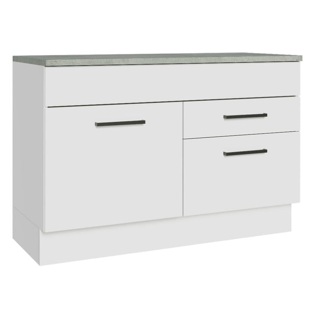 Gabinete Bajo Bufetera Madesa Agata 120cm Con Encimera BB 01