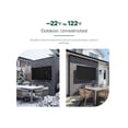 thumbnail image 3 of Sylvox Smart Outdoor TVs 43" 4K Full Sun Television 2000 Nits,IP56 Waterproof Google TV,Ultra-Narrow Bezel,Framless Pro, 3 of 21